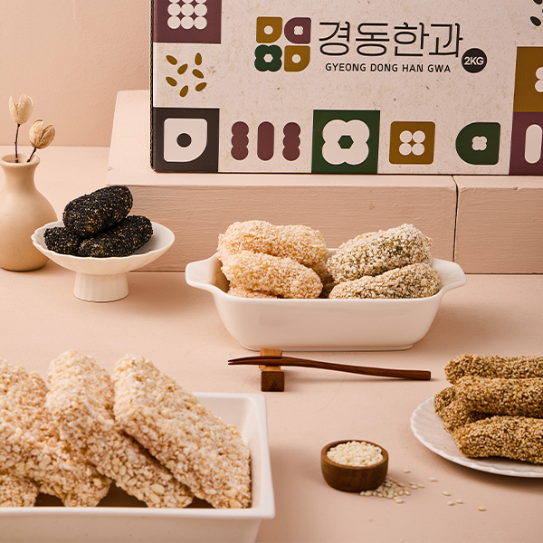 강릉경동한과 찹쌀모듬세트 2kg