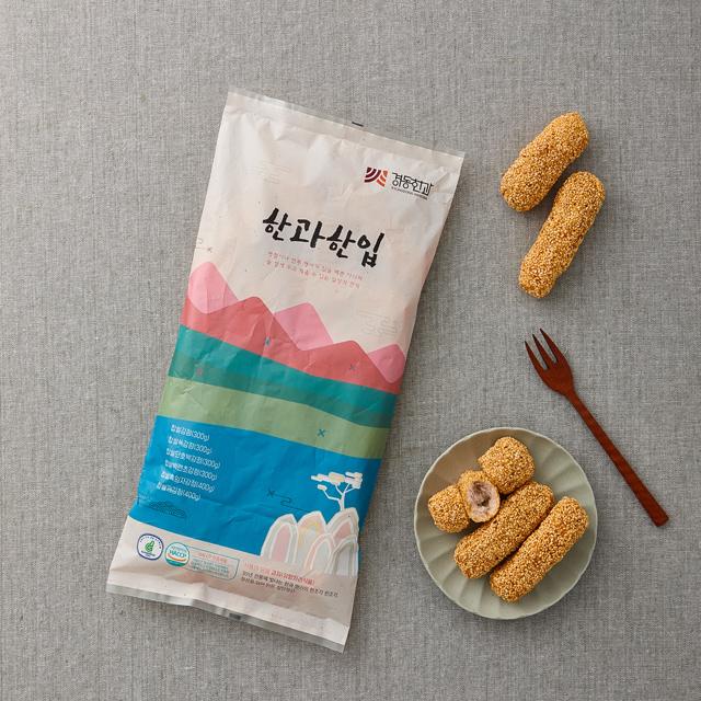 강릉경동한과 찹쌀깨강정 400g