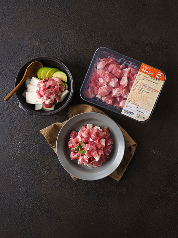무항생제 한돈 앞다리 찌개용(500g)