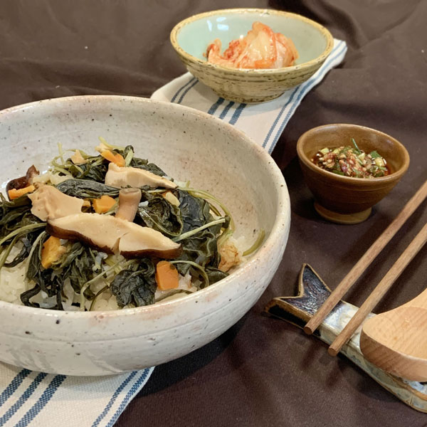 향긋한 나물이 가득! 손쉬운 산채밥 나물 40g (3-4인용)