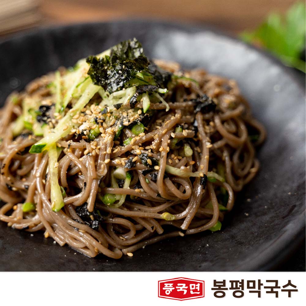 풍국면 봉평메밀 들기름막국수 16봉 세트
