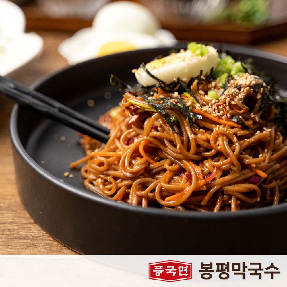 풍국면 봉평메밀 들기름막국수 16봉 세트