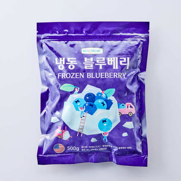 냉동 블루베리(500g)