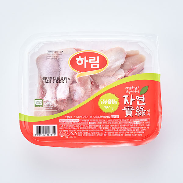 무항생제 자연실록 절단육(볶음탕용) (750g)