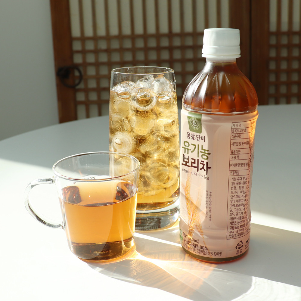 유기농 보리차 500ml x 20병 (페트음료)