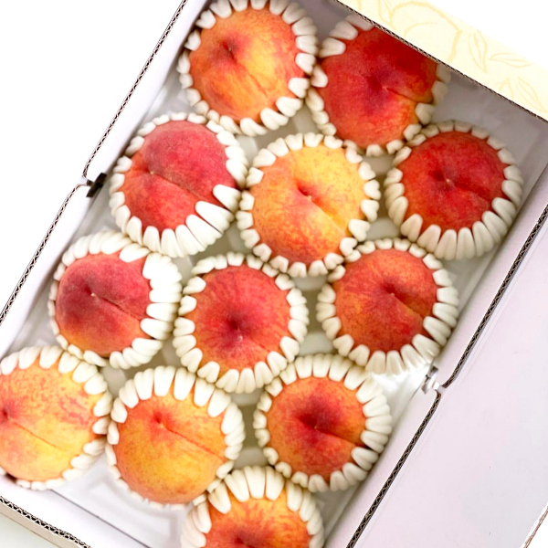 GAP 햇사레복숭아 백도 3kg (12과)