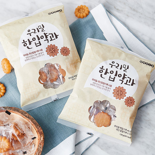 우리밀 한입약과 (120g) 대표이미지 섬네일