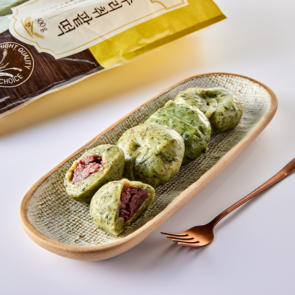 유기방아 수리취팥떡 (500g)