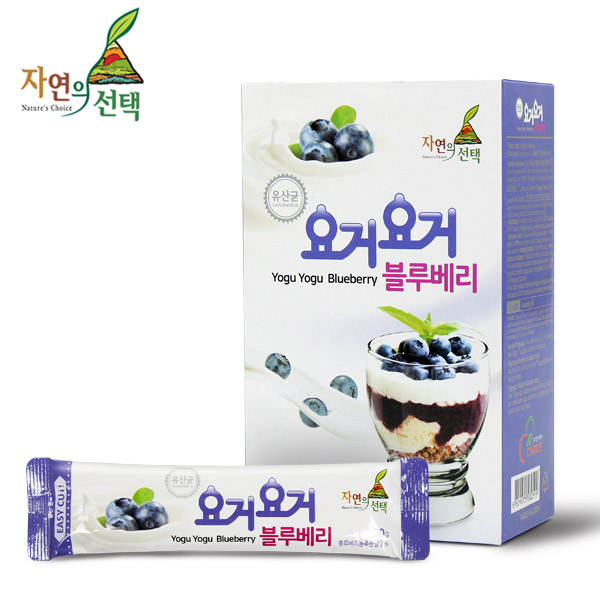 [자연의선택] 요거요거 블루베리 300g(스틱형 30gx10개입) x 3세트