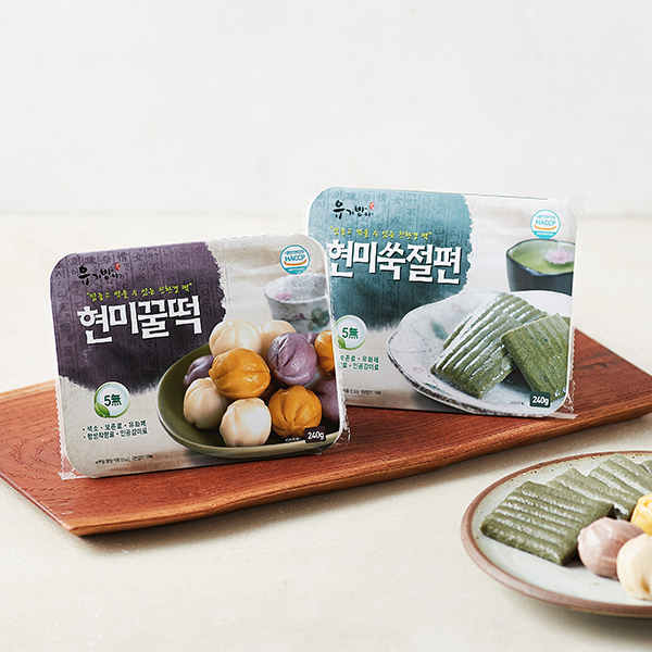 유기방아 현미쑥절편 (240g)