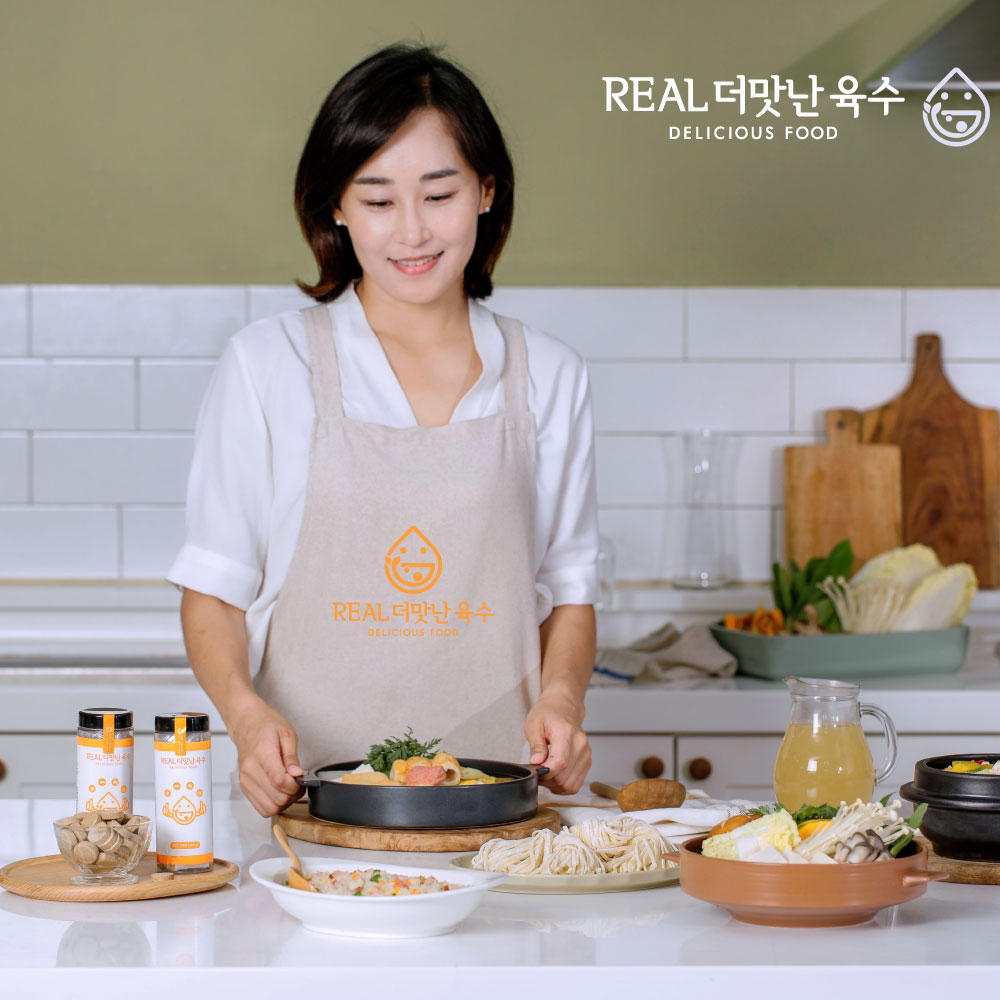 더맛난육수 120정(60정 x 2병) 360g 시크릿 자연 천연조미료 코인 고체 다시팩 대용 멸치육수