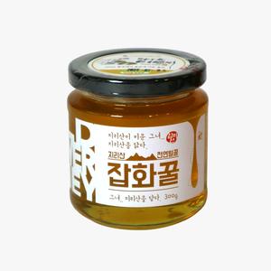 피아골미선씨 지리산 야생화(잡화) 천연벌꿀 300g 대표이미지 섬네일