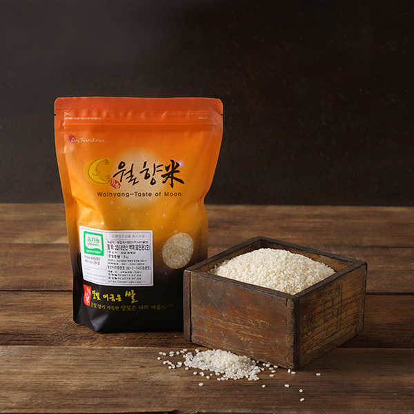 유기농 월향미 골든퀸3호 백미 (1kg)