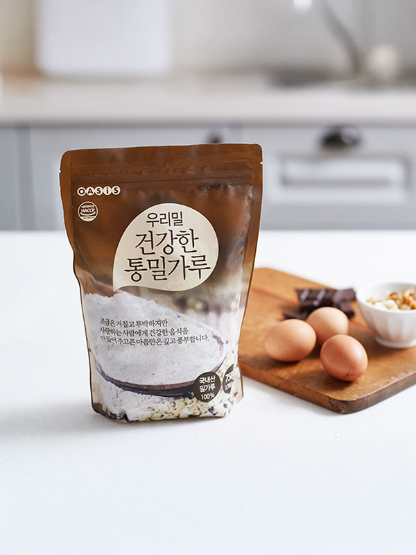 우리밀 건강한 통밀가루 (750g)