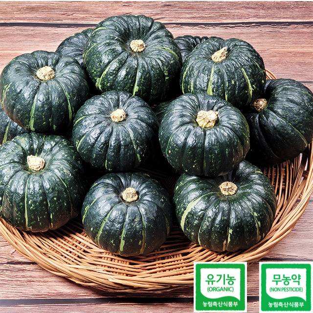 해남 미니밤호박 보우짱 유기농 무농약 친환경 단호박(3kg 4kg)