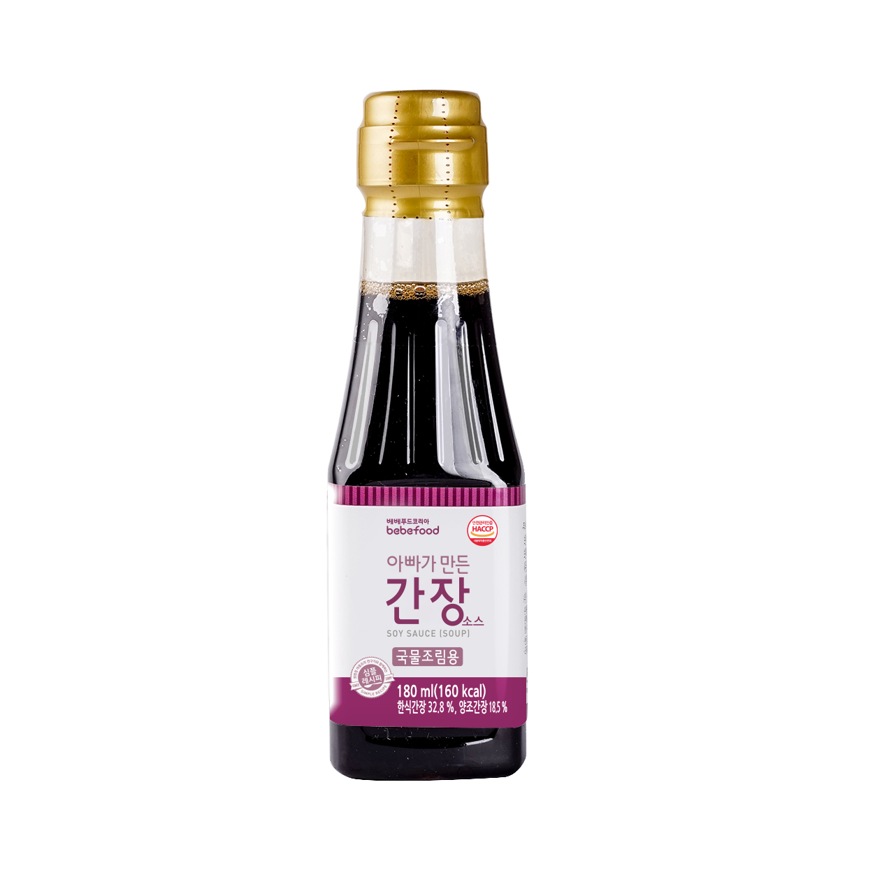 베베푸드 아빠가 만든 간장 소스 국물조림용 180ml 아기양념