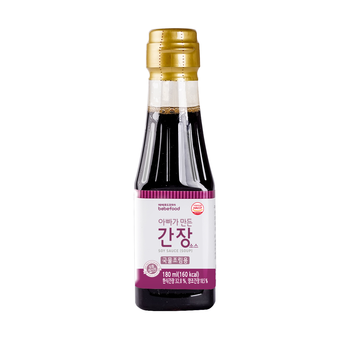 베베푸드 아빠가 만든 간장 소스 국물조림용 180ml 아기양념 대표이미지 섬네일