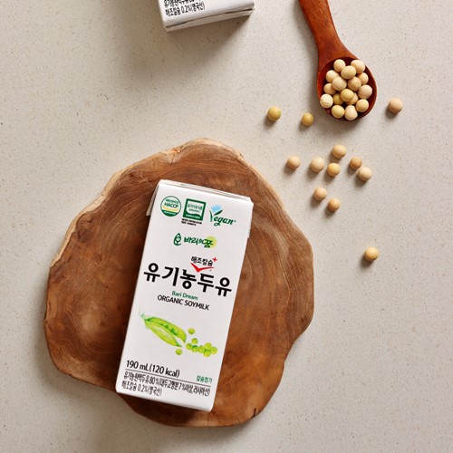 [방학맞이 특가] 바리의 꿈 유기농두유 2박스(190ml*32팩)