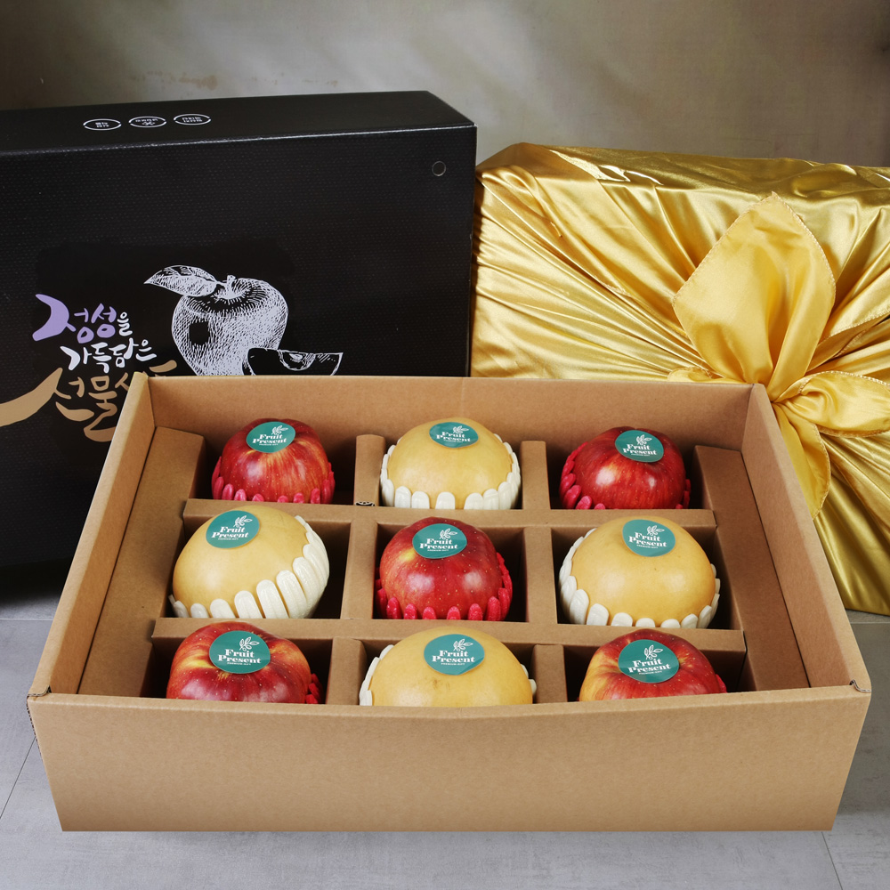 사과 + 배 혼합 선물 세트 (사과6+배6)