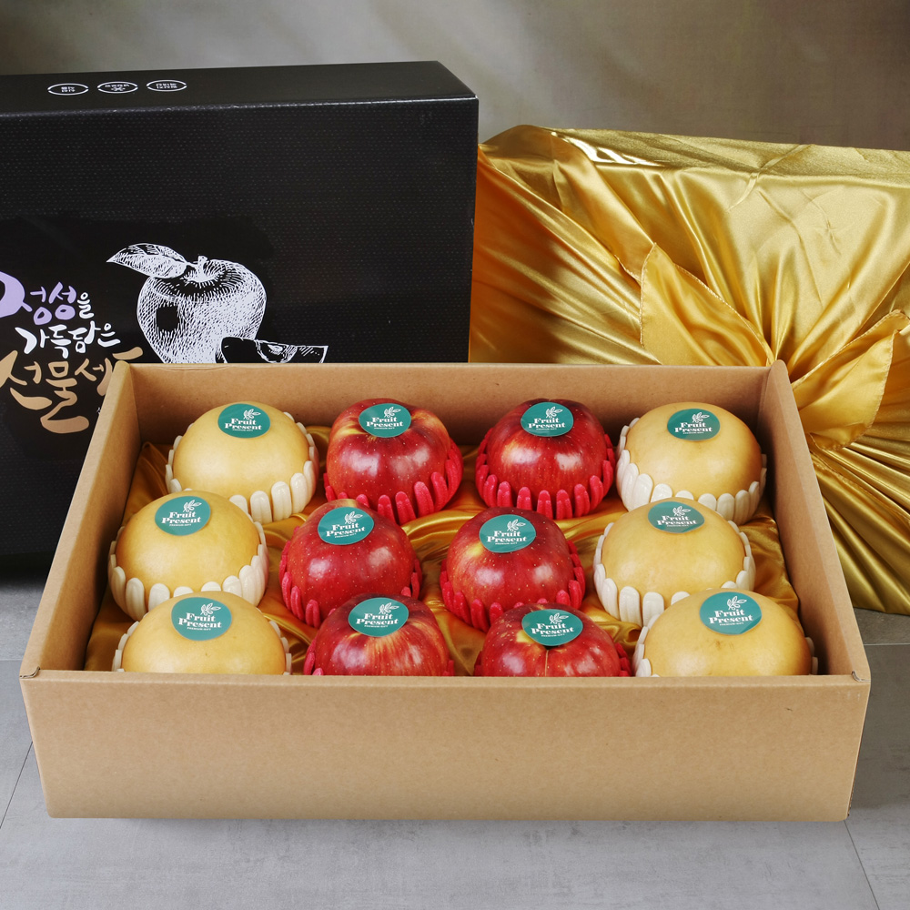 사과 + 배 혼합 선물 세트 (사과6+배6)