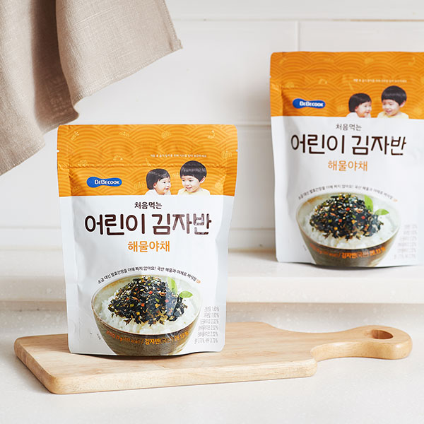 베베쿡 처음먹는 어린이 김자반 해물야채 (25g)