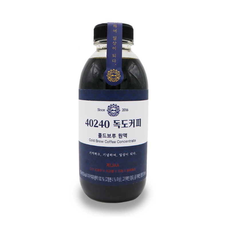 [특가][40240 독도커피] 스페셜티 콜드브루 원액 500ml 3종