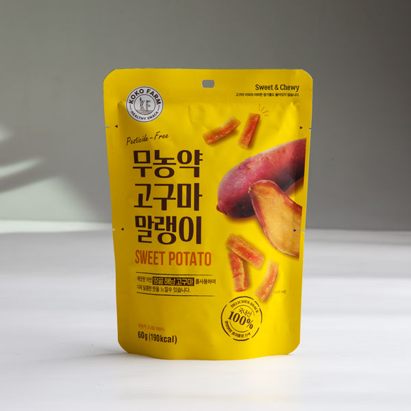 무농약 고구마말랭이 60g