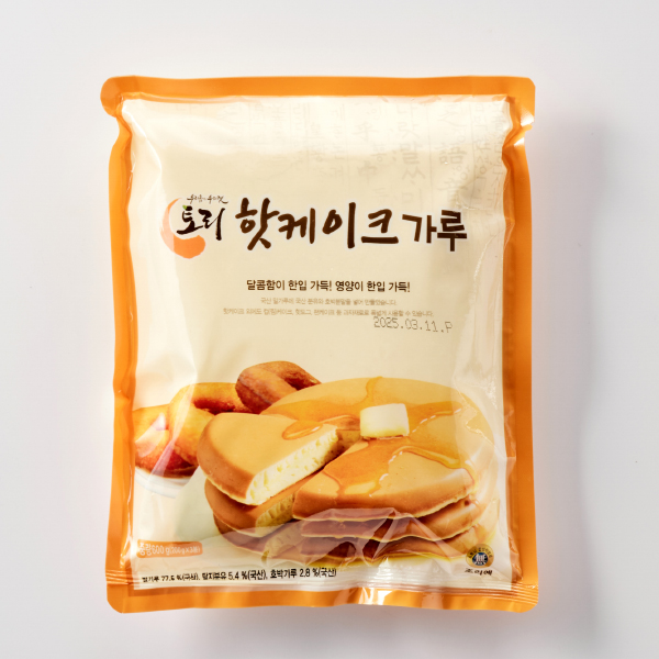 좋은 재료로 만든 핫케이크 가루(600g)