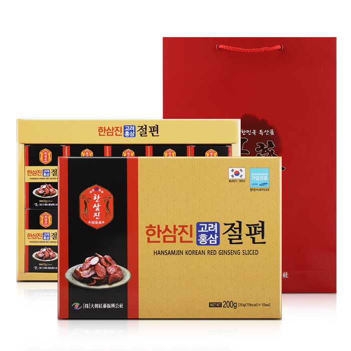 [한삼진] 고려홍삼 절편 20g x 10ea
