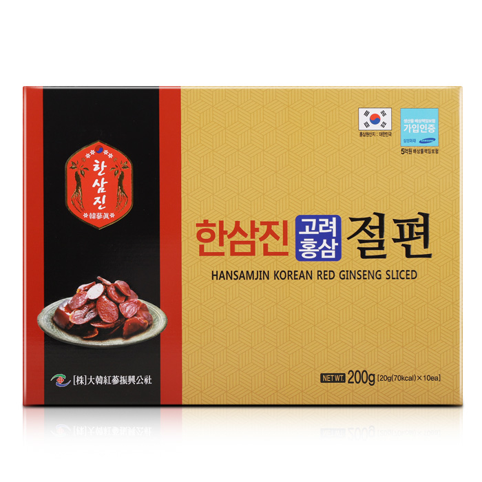 [한삼진] 고려홍삼 절편 20g x 10ea
