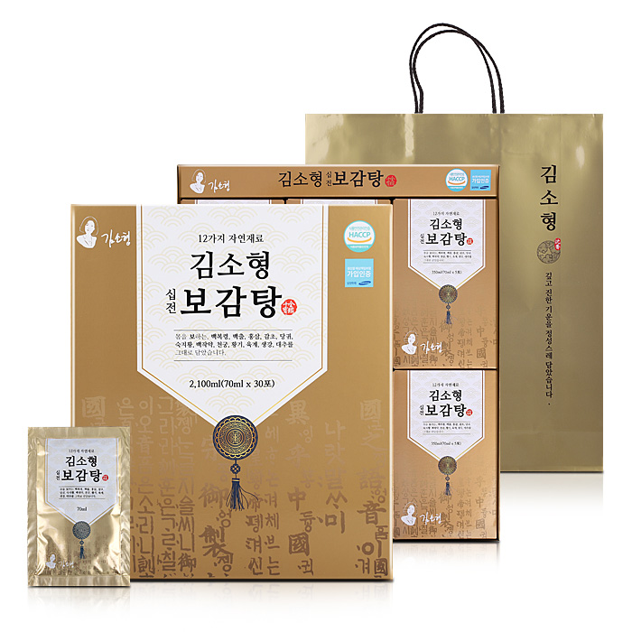 [김소형] 십전 홍삼 보감탕 70ml x 30포