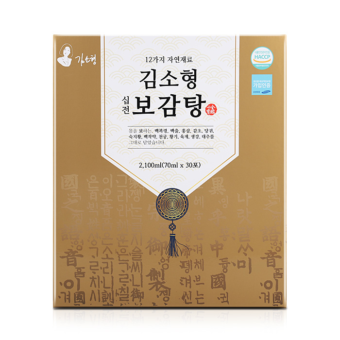 [김소형] 십전 홍삼 보감탕 70ml x 30포