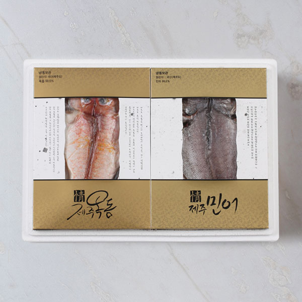 제주옥돔 민어(할복) 鮮세트 (1.1kg)