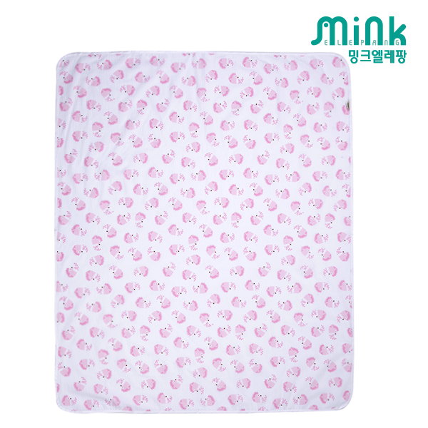  60수 고슴이 면 리플 이불 2종 택1 (블루/핑크)
