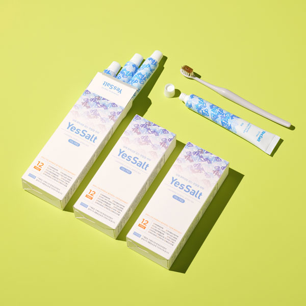 [양치소금 증정]예스솔트 천연소금치약(50gx3입x2박스)