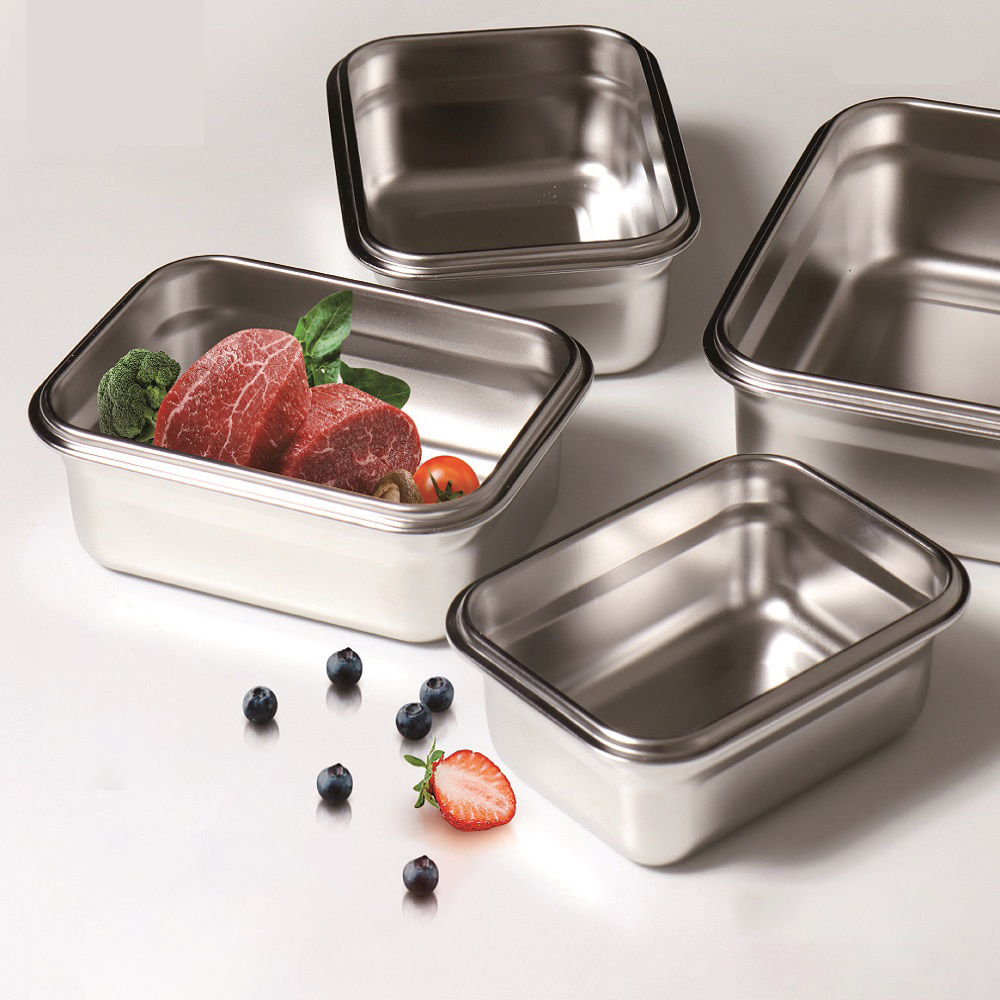 [키친플라워] 스텐 찬통 5종 (10P)