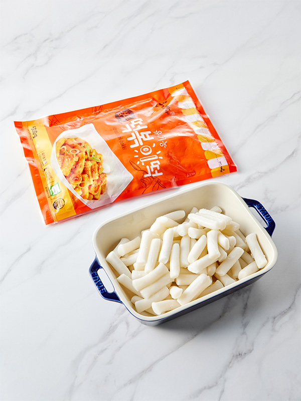유기농 쌀로 만든 떡볶이떡 (500g)
