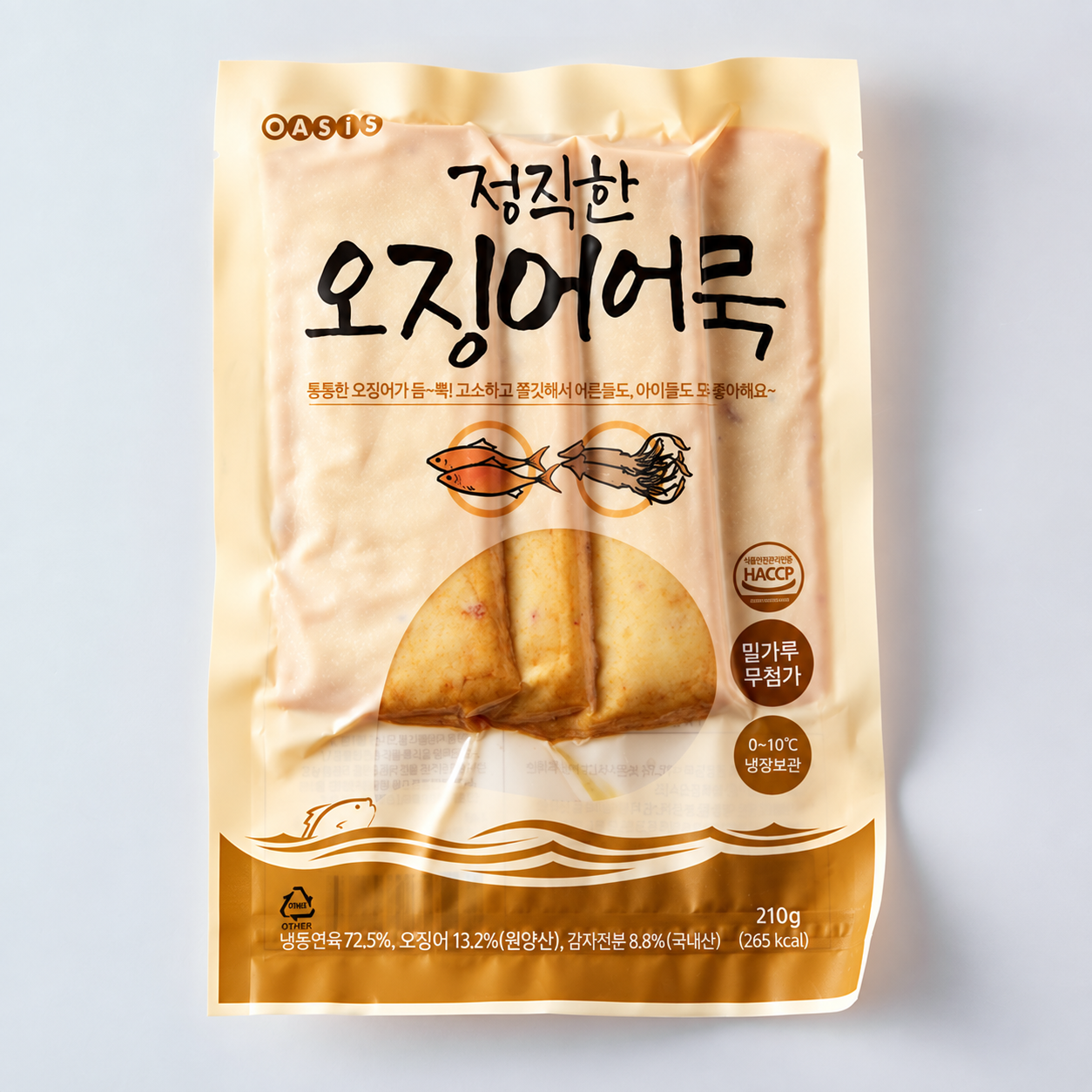 정직한 오징어 어묵 (210g)