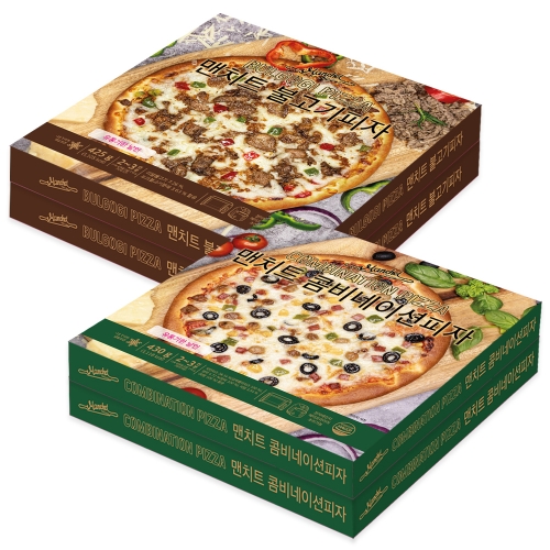 불고기/콤비네이션 피자 4팩