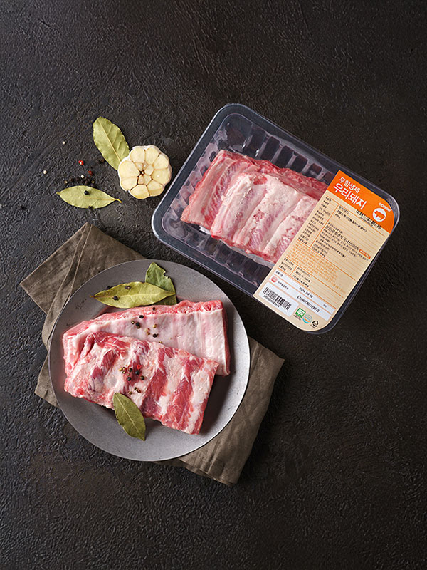 무항생제 한돈 등갈비(400g)