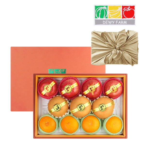 명절선물세트 종합과일3호 (사과4수,배3수,황금향4수/4.2kg내외)