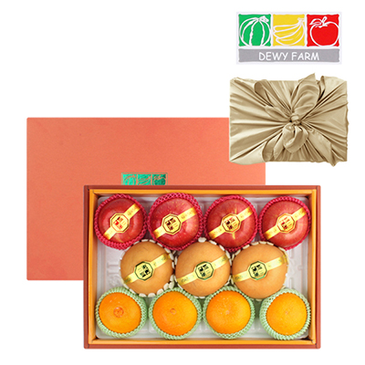 명절선물세트 종합과일3호 (사과4수,배3수,황금향4수/4.2kg내외) 대표이미지 섬네일