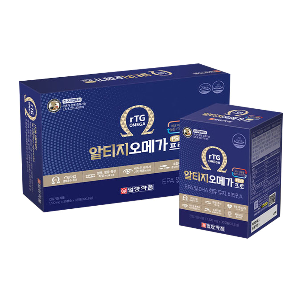 [일양약품] rTG알티지 오메가 프로 3개월분