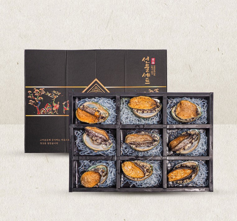 완도 활전복 선물세트 고급형 (특대/1kg)