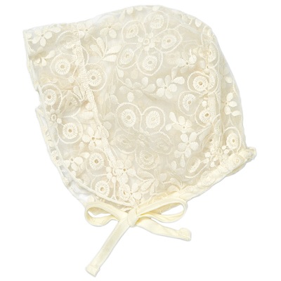 골드 레이스 케이프 모자 세트