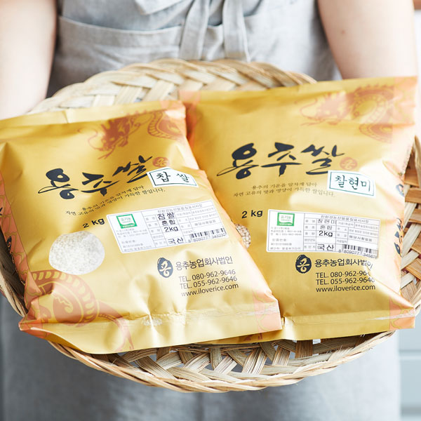 [20%쿠폰] 용추 유기농 찰현미 (2kg)