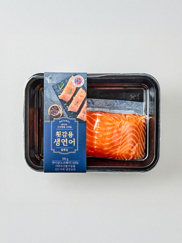 부드러운생연어 (180g,횟감용)