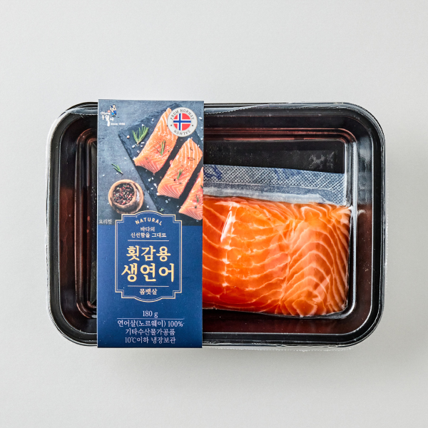 부드러운생연어살 (180g,횟감용)