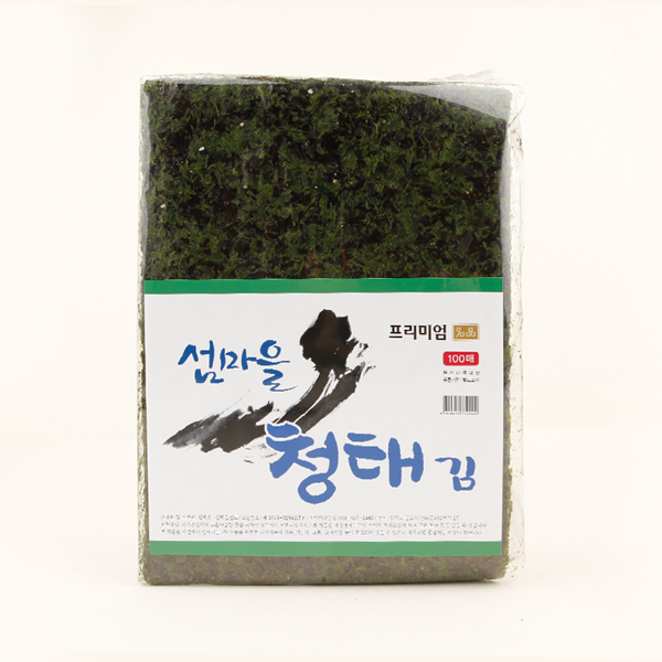 청태김(파래김) 100장