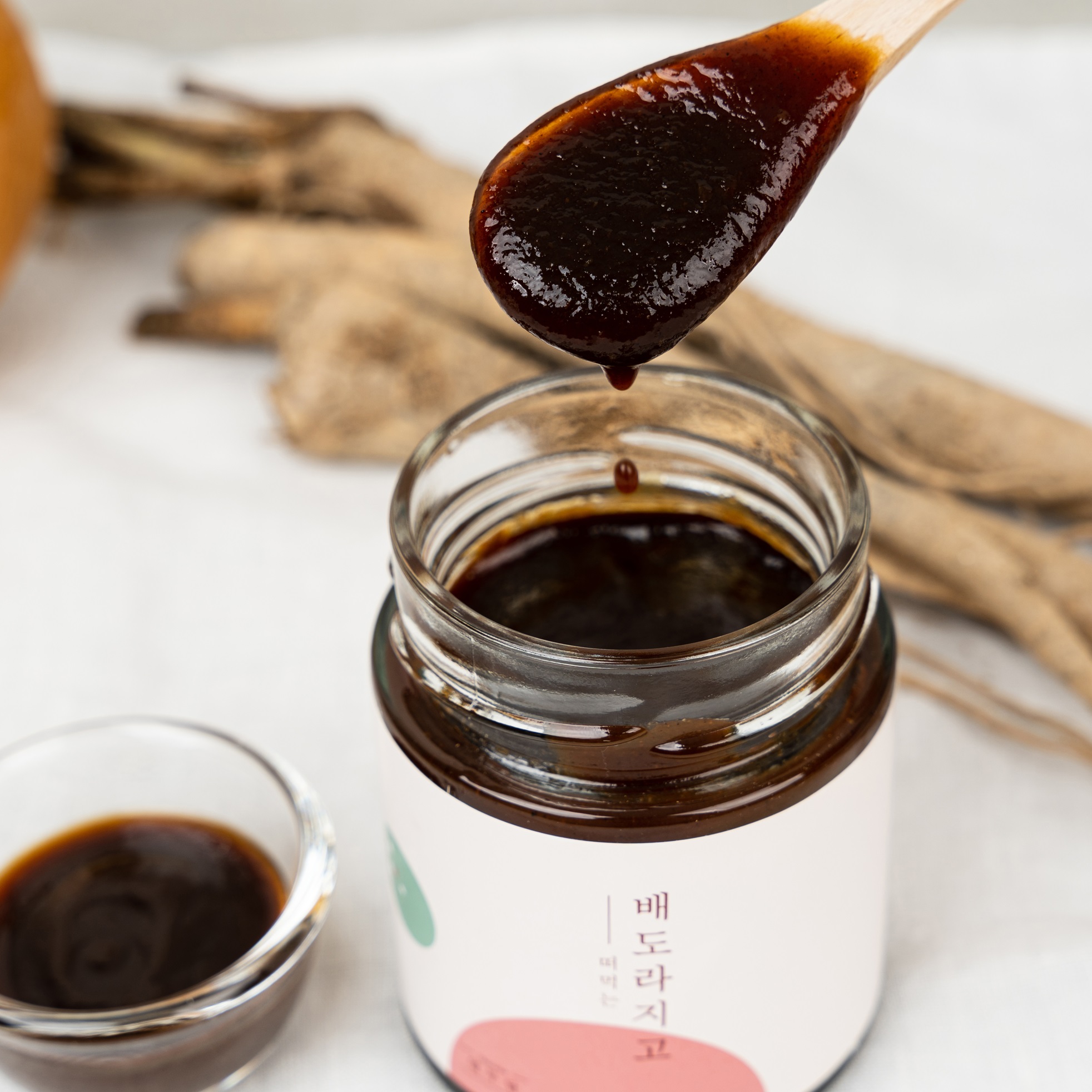 유기농 약도라지로 만든 떠먹는 배도라지고 (230g)